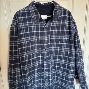 American Eagle heavy flannel shirt